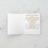 Old School Pickleball Paddle  Karte (Innenseite)