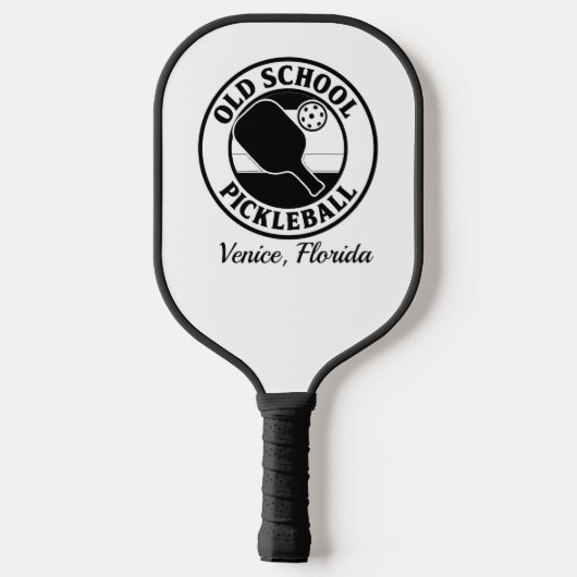 Old School Pickleball Paddle souvenir (Rückseite)
