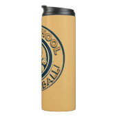 Old School Pickleball Paddle  Thermosbecher (Nach rechts gedreht)