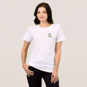 Old School Player 1990er Retro-Gaming-Design Tri-Blend Shirt (Vorderseite voll)