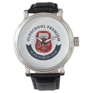 Old School Premium True 1953 Elite Fitness Club Armbanduhr