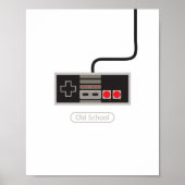 Old School Print Poster (Vorne)