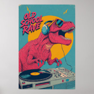 Old School Rave Plakat