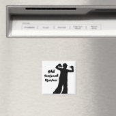 Old School Raver Magnet (In Situ (Geschirrspüler))