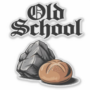 Old School Rock and Roll Aufkleber