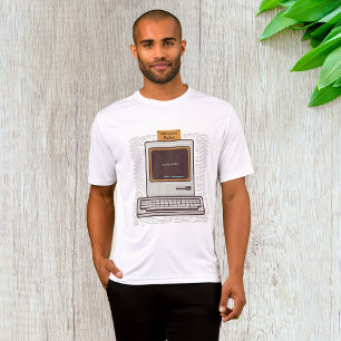 Old School Rules Retro-Computerspiel Game Over T-Shirt
