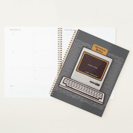 Old School Rules Retro-Computerspiel vorbei Planer (Anzeige)