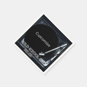 Old School Rules Retro Serviette (Ecke)