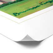 Old School Square Poster (Ecke)