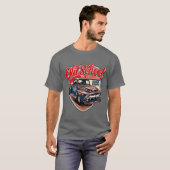 Old School Steel Vintag 1932 Lkw T-Shirt (Vorne ganz)