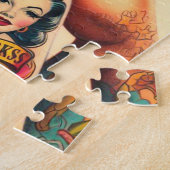 Old School Tattoo Button-up Puzzle (Seite)