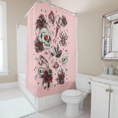 Old School Tattoo Duschvorhang (Beispiel)