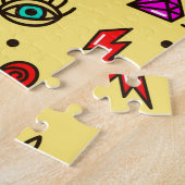 Old School Tattoo Liebe Muster Puzzle (Seite)