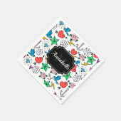 Old School Tattoo Serviette (Ecke)