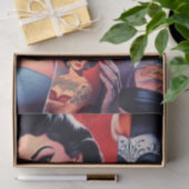 Old School Tattooed Pin-ups Seidenpapier (Geschenk)