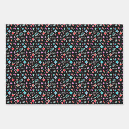 Old School Tattoos Geschenkpapier Set