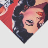 Old School Tattoos Pin-ups Seidenpapier (Ausschnitt)