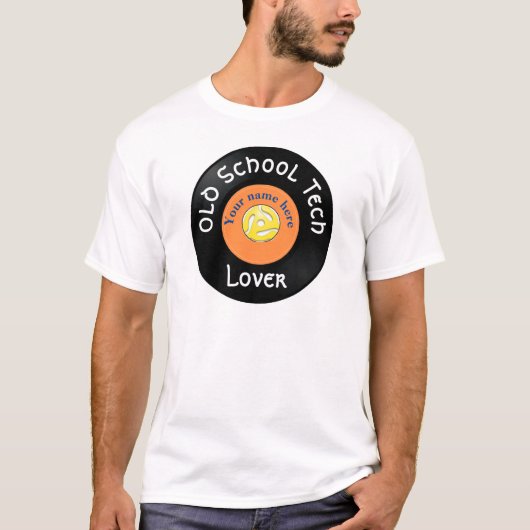 Old School Tech Lover T-Shirt (Vorderseite)