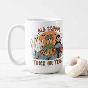 Old School Trick or Treat – Vintage Halloween Kind Kaffeetasse