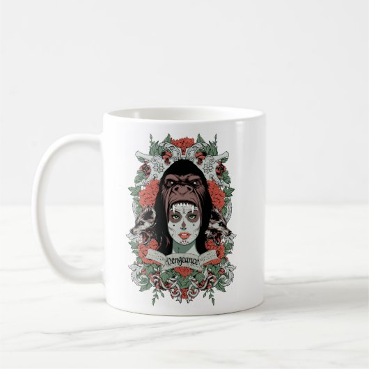 "Old School Uni T-Shirt - Retro Academic Design" Kaffeetasse (Links)