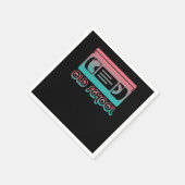 Old School VHS Player Machine Recorder Classic Cas Serviette (Ecke)