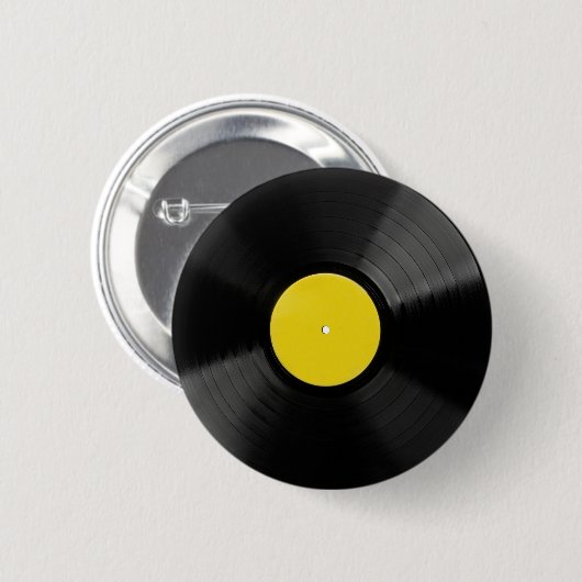 Old School Vinyl Button (Vorne & Hinten)