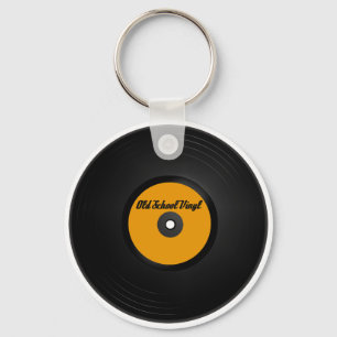 Old School Vinyl-Schlüsselanhänger Schlüsselanhänger