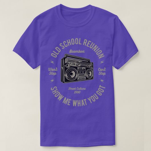 Old School Wiedersehen T-Shirt (Design vorne)
