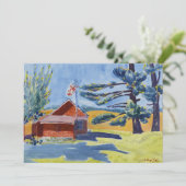 Old Schoolhouse, Ryders | George Luks (Stehend Vorderseite)