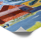 Old Schoolhouse, Ryders | George Luks Poster (Ecke)