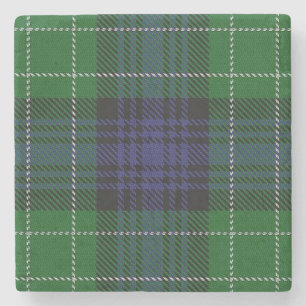 Old Schotten Tavern Clan Abercrombie Tartan Steinuntersetzer