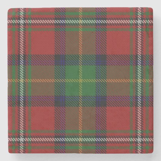 Old Schotten Tavern Clan Boyd Tartan Steinuntersetzer (Vorderseite)
