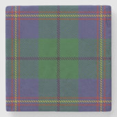 Old Schotten Tavern Clan Carmichael Tartan Steinuntersetzer (Vorderseite)