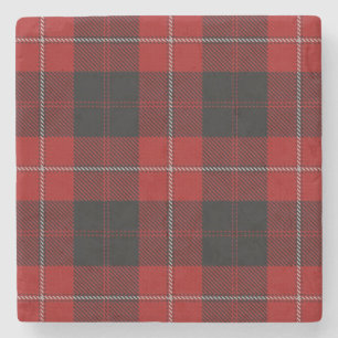 Old Schotten Tavern Clan Cunningham Tartan Steinuntersetzer