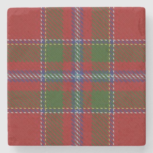 Old Schotten Tavern Clan Drummond Tartan Steinuntersetzer (Vorderseite)