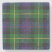 Old Schotten Tavern Clan Farquharson Tartan Steinuntersetzer (Vorderseite)