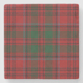 Old Schotten Tavern Clan Grant Tartan Steinuntersetzer (Vorderseite)