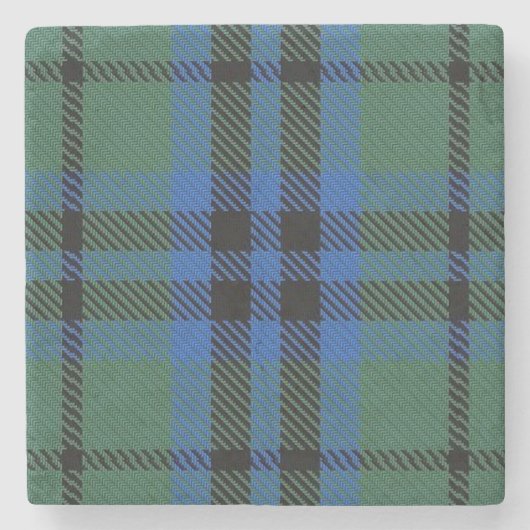 Old Schotten Tavern Clan Keith Tartan Steinuntersetzer (Vorderseite)