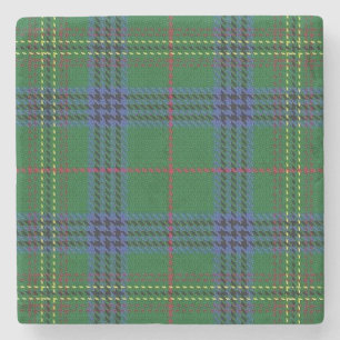 Old Schotten Tavern Clan Kennedy Tartan Steinuntersetzer