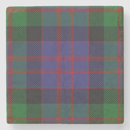 Old Schotten Tavern Clan MacDonald Donald Tartan Steinuntersetzer (Vorderseite)