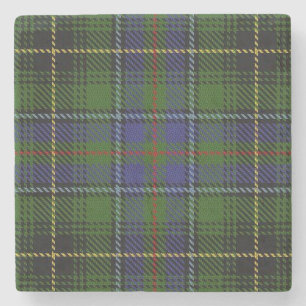 Old Schotten Tavern Clan MacInnes Tartan Steinuntersetzer