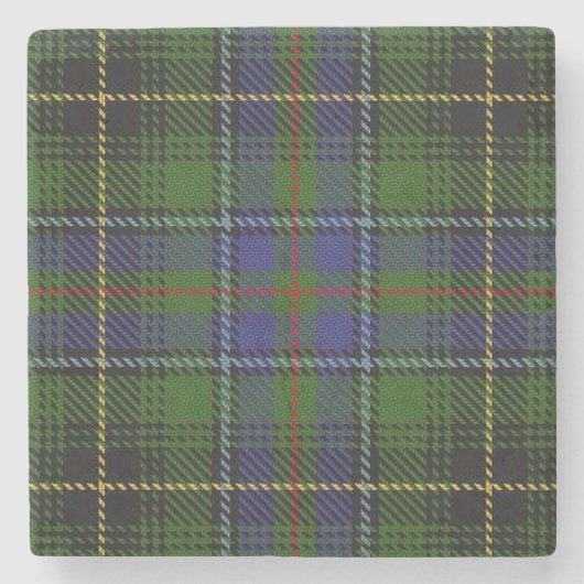 Old Schotten Tavern Clan MacInnes Tartan Steinuntersetzer (Vorderseite)