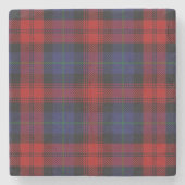 Old Schotten Tavern Clan MacLachlan Tartan Steinuntersetzer (Vorderseite)
