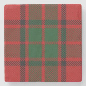 Old Schotten Tavern Clan Maxwell Tartan Steinuntersetzer (Vorderseite)
