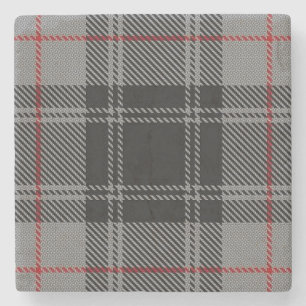 Old Schotten Tavern Clan Moffat Tartan Steinuntersetzer