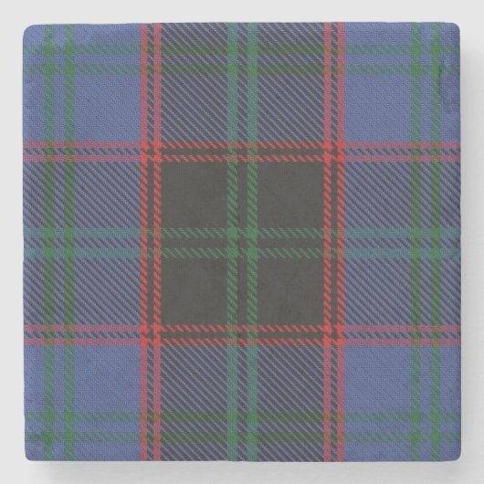 Old Schotten Tavern Clan Zuhause Tartan Steinuntersetzer (Vorderseite)