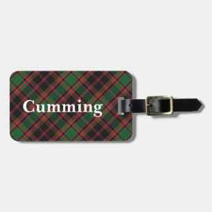 Old Scotsman Clan Cumming Tartan Gepäckanhänger