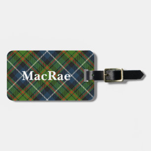 Old Scotsman Clan MacRae Tartan Gepäckanhänger