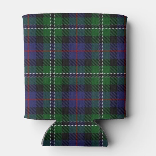 Old Scotsman Clan Rose Jagd Tartan Dosenkühler (Rückseite)