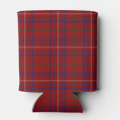 Old Scotsman Clan Rose Modern Red Tartan Dosenkühler (Rückseite)